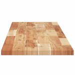 vidaXL Étagères flottantes 4 Pièces 120x30x2 cm acacia massif à l'huile