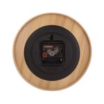 Horloge ronde en bois pure  22 cm