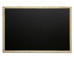 Tableau pour craie cadre bois 30 x 40 cm Bois MAUL