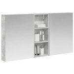 vidaXL Ensemble de Meubles de Salle de Bain 3 Pièces 130 x 14 5 x 70 cm