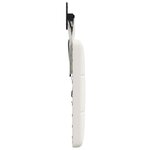 vidaXL Tête de lit suspendue Avec lumière LED Blanc Simili cuir