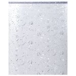 vidaXL Film pour fenêtre dépoli motif de fleur 45x500 cm PVC