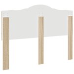 vidaXL Tête de lit Chêne Sonoma 140 cm Bois d'ingénierie