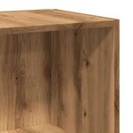 vidaXL Armoire d'angle chêne artisanal 33x33x100 cm bois d'ingénierie