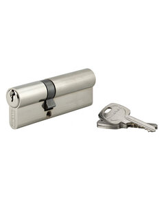 THIRARD - Cylindre de serrure double entrée STD UNIKEY (achetez-en plusieurs  ouvrez avec la même clé)  35x55mm  3 clés  nickelé