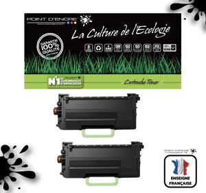 TN3610XXL - 2 X Noir - Grande capacité