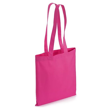 Sac coton rose sans soufflets 38 x 42 cm (lot de 10)