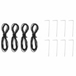 vidaXL Tente à abri Bleu 395 x 395 x 251 cm tissu