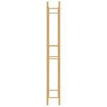 vidaXL Casier à bouteilles pour 96 bouteilles Doré Métal