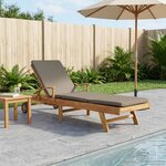 vidaXL Transat 100  Polyester Teck Solide