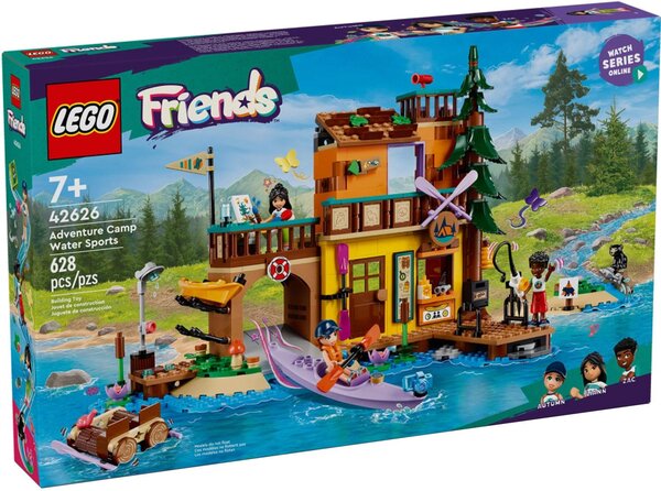 LEGO Friends - Base d'Aventure Sports Aquatiques - Set de Construction 42626 pour Enfants