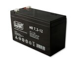 Batterie AGM  VRLA 12 V 7 2 Ah - MB 7.2-12