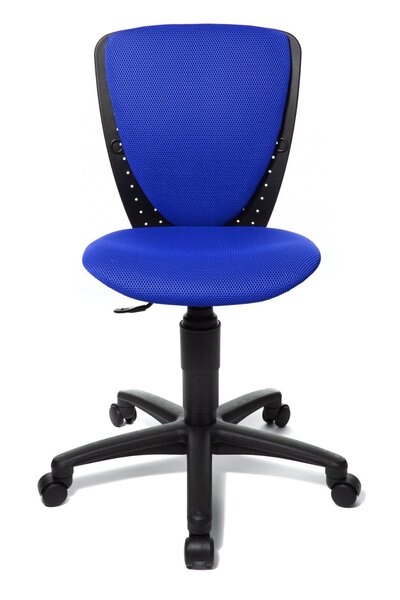 Chaise pivotante pour enfants 'HIGH S'COOL'  tissu: Bleu TOPSTAR