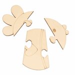 Set de 4 puzzles en bois - Jolies comptines