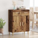 vidaXL Buffet Bois ancien 34 x 69 5 x 89 cm Bois d'ingénierie