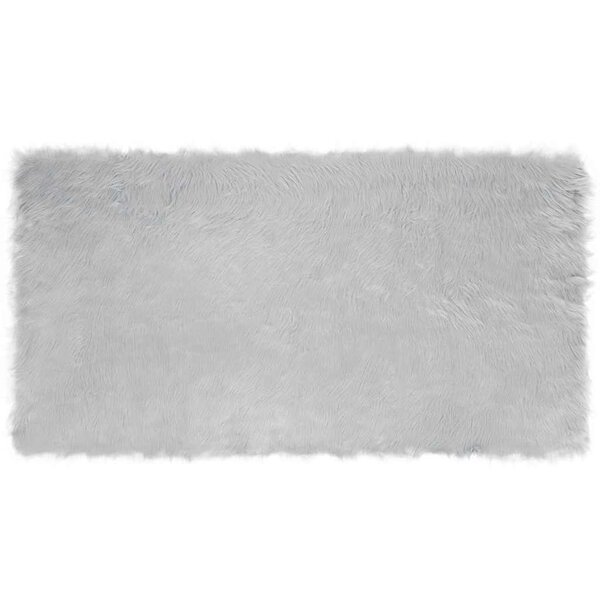 vidaXL Tapis Gris 80 x 150 cm Acrylique polyester