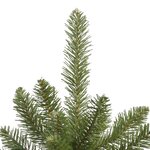 vidaXL Sapin de Noël artificiel à charnières avec support vert 120 cm