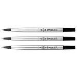 Recharge rollerball Z41 Pointe Moyenne 0 7 mm Noire x 3 PARKER