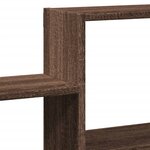 vidaXL Étagère murale chêne marron 96x18x60 cm bois d'ingénierie