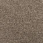 vidaXL Cadre de lit taupe 120x190 cm tissu