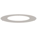 vidaXL Anneau d'arbre plat - 5 pièces - Ø50/80 cm - Acier corten  résistant aux intempéries.