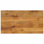 vidaXL Dessus de table 120x70x3 8cm rectangulaire bois massif manguier