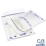 Lot de 400 Enveloppes à bulles PRO+ BLANCHES C/3 format 140x215 mm