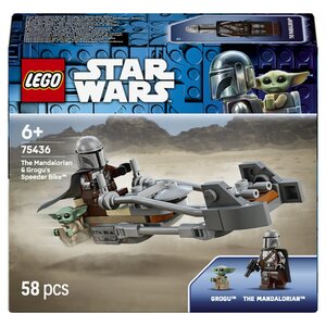 75436 Le speeder bike du Mandalorien et Grogu ® Star Wars