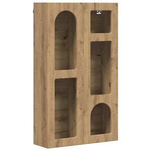 vidaXL Armoire suspendue avec étagère Chêne artisanal 59 x 20 x 100 cm