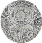 Pièce de monnaie en Argent 5 Dollars g 62.2 (2 oz) Millésime 2023 Argonauts ARGO SHIP