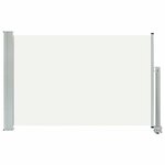vidaXL Auvent latéral rétractable de patio 60x300 cm Crème