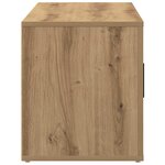 vidaXL Meuble TV chêne artisanal 100 x 35 x 40 cm Bois d'ingénierie