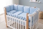 Yappy7in1 - Ensemble de literie 7 en 1 - Denim