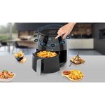 FAGOR FG145FR - Friteuse Air Fryer 5.5L - 1800W - Ecran tactile - Sans huile - 12 préréglages de cuisson - Minuterie - Noir