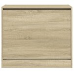 vidaXL Armoire à chaussures chêne sonoma 80x42x69 cm bois d'ingénierie