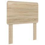 vidaXL Tête de lit Chêne Sonoma 90 cm Bois d'ingénierie
