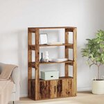 vidaXL Buffet Bois ancien 30 x 80 x 119.5 cm Bois d'ingénierie