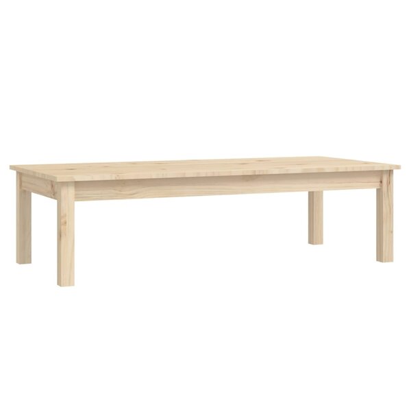 vidaXL Table basse 110x50x30 cm Bois massif de pin