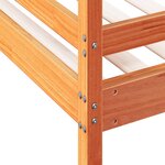 vidaXL Lit superposé sans matelas 80x200/120x200 cm bois massif