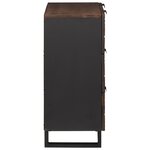 vidaXL Buffet - 60x33.5x75 cm  en bois de mangue massif