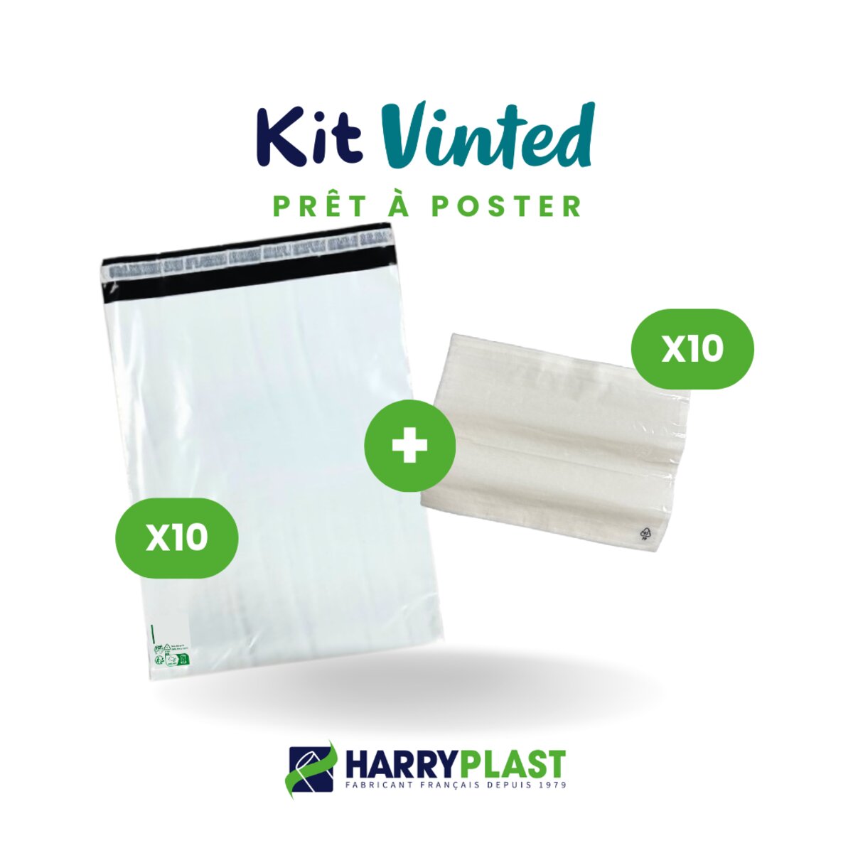 Pochette Colis Vinted X51 Emballage Colis Vinted POIGNu00c9E+