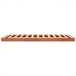vidaXL Cadre de lit sans matelas cire marron 140x190cm bois pin massif