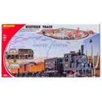 MEHANO Coffret de train WESTERN  - Echelle HO - Avec maquettes