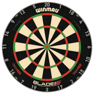 Karella 806908 - Cible de fléchettes Winmau Blade 6 Triple Core Carbon 3032