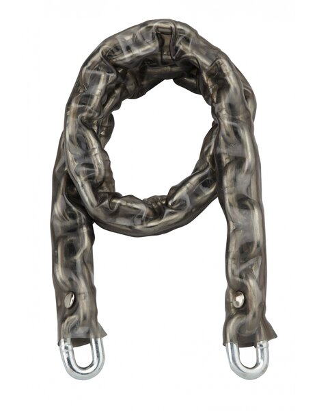 THIRARD - Chaîne acier cémenté zingué Loops vélo barrières Ø 8mm 0.9m gaine PVC - THIRARD