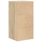 vidaXL Buffet Chêne sonoma 38 x 34 5 x 75 cm Bois d'ingénierie