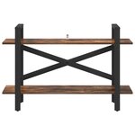 vidaXL Étagère Chêne fumé 100 x 33 5 x 64 cm Bois d'ingénierie