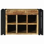 vidaXL Étagère à vin 46 x 35 x 27.5 cm Bois de manguier massif