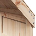 vidaXL Toit de lit pour enfants 60x89x134 5 cm bois de pin massif
