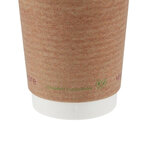 Gobelet double paroi compostable - lot de 500 - vegware -  - pla x90mm